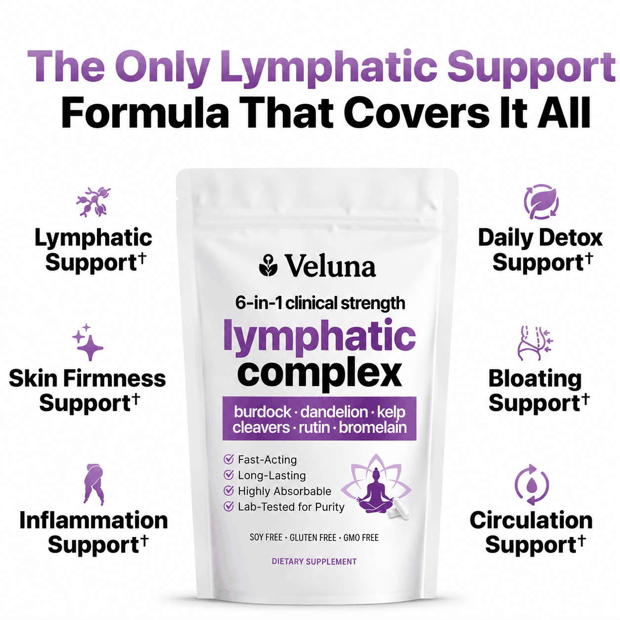 6-in-1 Lymphatic Complex Veluna