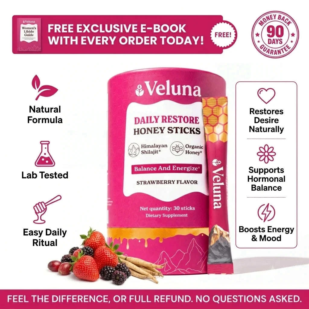 Veluna Shilajit Honey Sticks Veluna