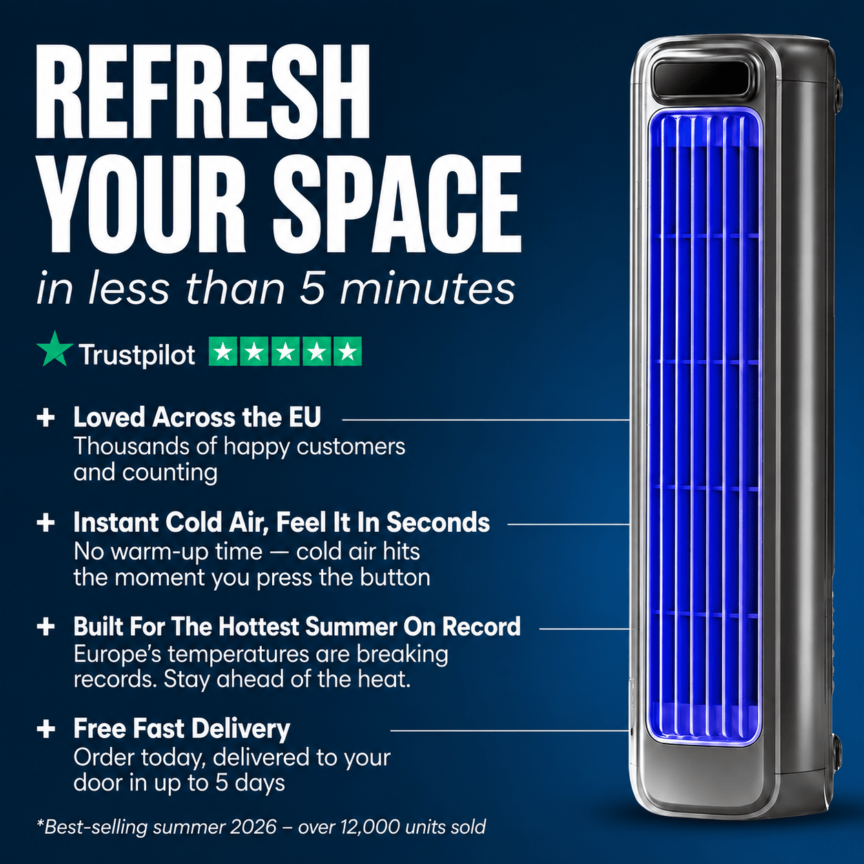 Veluna® Portable Air Conditioner